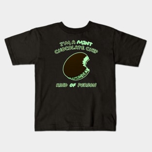 Mint Chocolate Chip Kids T-Shirt